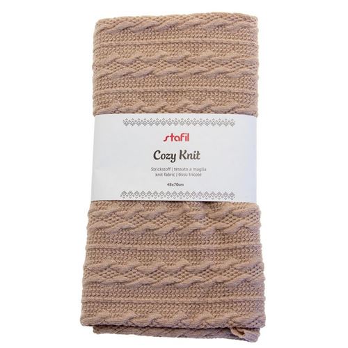 Tessuto maglina Cozy Knit Beige