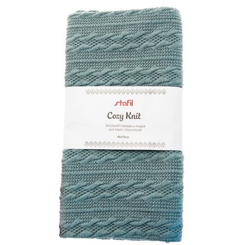 Tessuto maglina Cozy Knit Verde Salvia