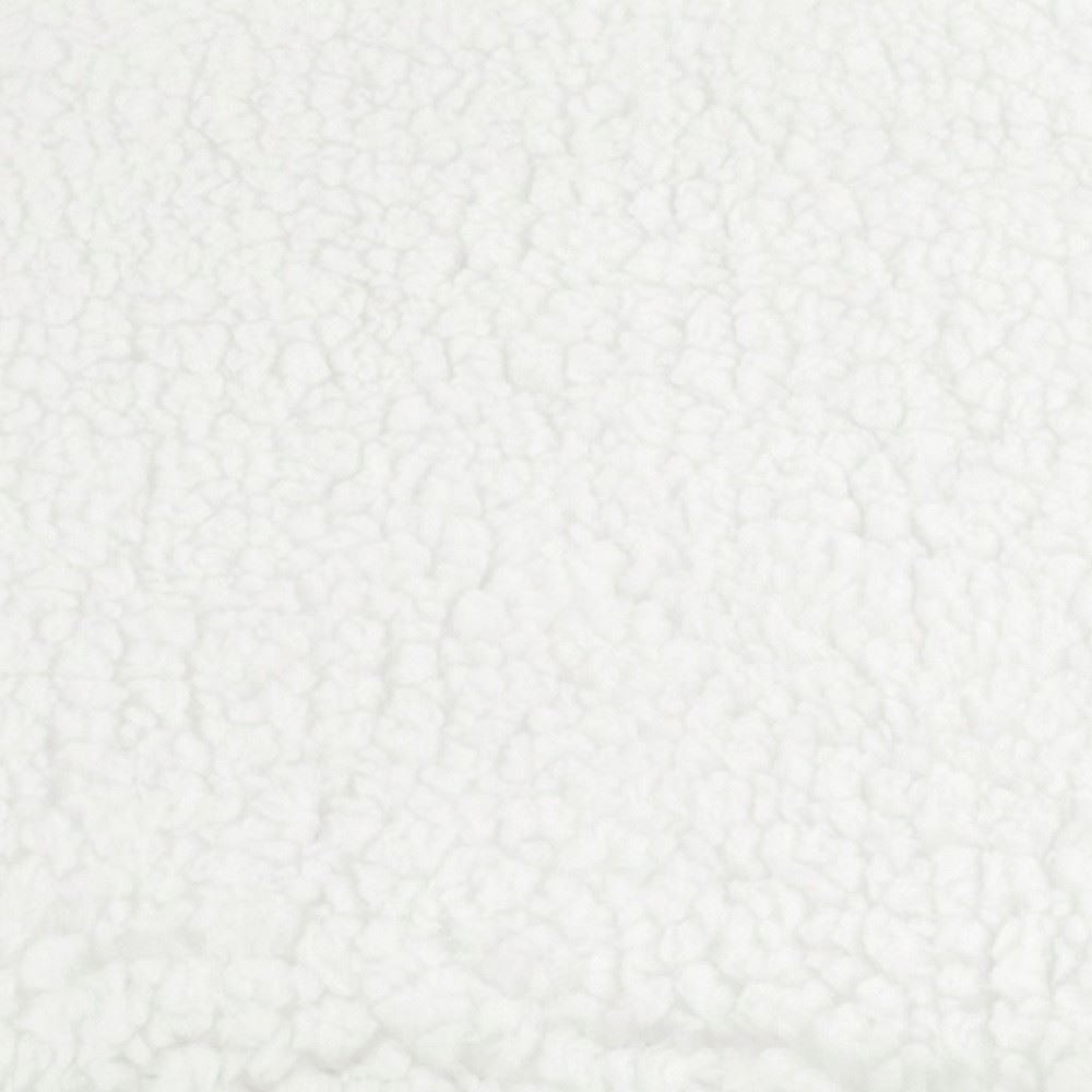 Tessuto pelliccia d'agnello Plush Bianco cm 30 x 40