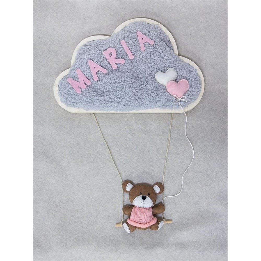 Tessuto pelliccia d'agnello Plush Rosa cm 30 x 40