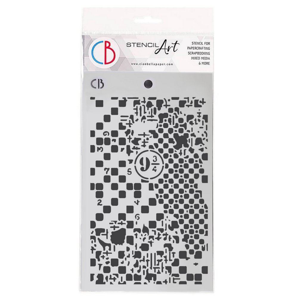 Texture Stencil Enigmatic Essence - Mondo Fai da Te