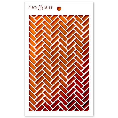 Texture Stencil Fishbone