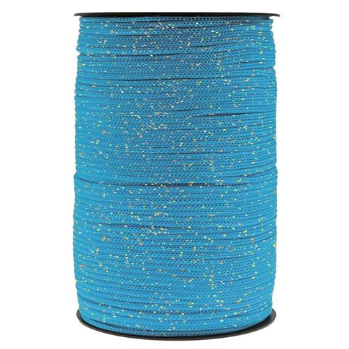 Thai Cord Glitter Azzurro/Oro