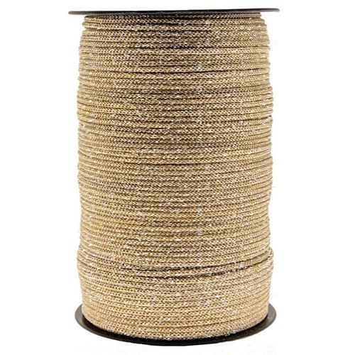 Thai Cord Glitter Beige/Oro