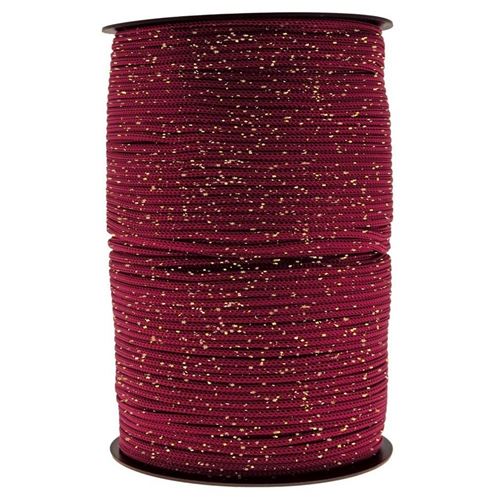 Thai Cord Glitter Bordeaux/Oro