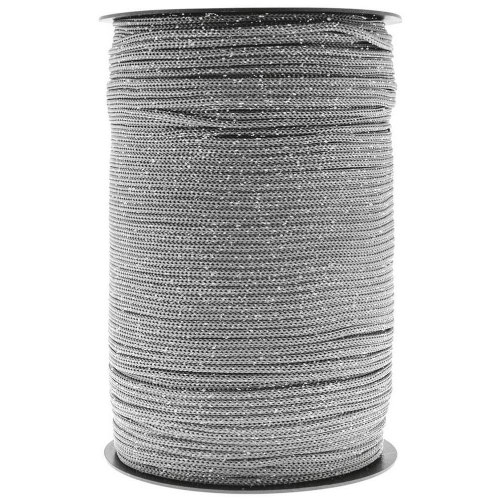 Thai Cord Glitter Grigio Chiaro/Silver