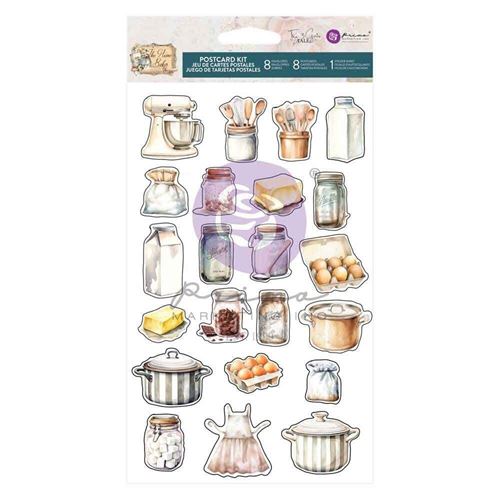 The Home Baker Stickers 5 fogli