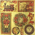The Nutcracker Paper Deluxe Gold
