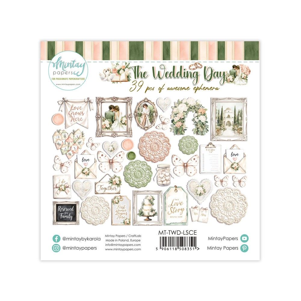 The Wedding Day Paper Elements