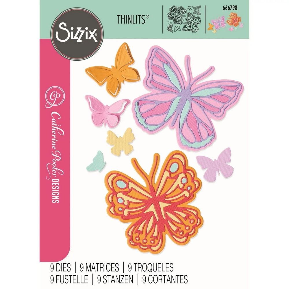 Thinlits Farfalle con Ali Primaverili