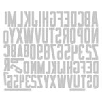 Thinlits Alphanumeric Theory