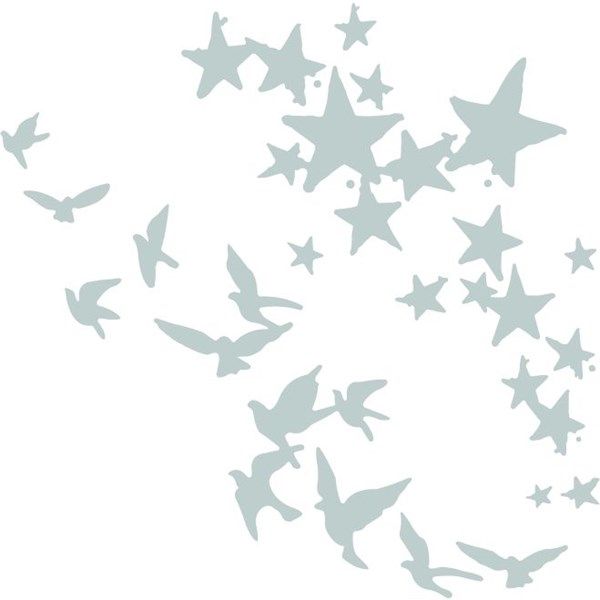 Thinlits Birds and Stars