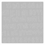 Thinlits Bold Brush Alphabet