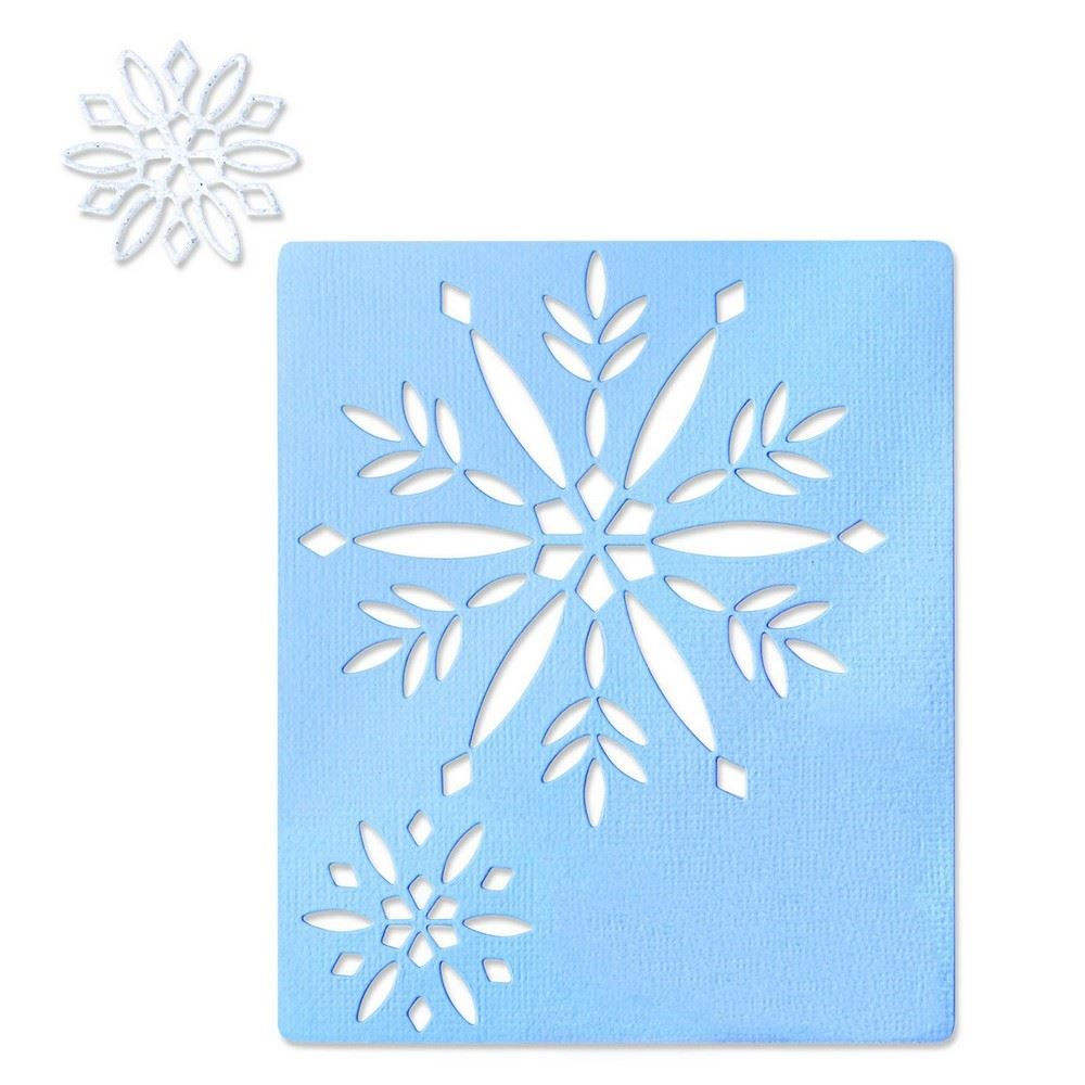 Thinlits Cut-out Snowflakes