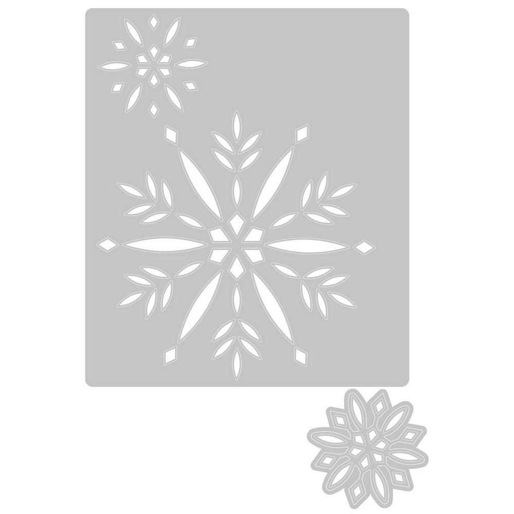 Thinlits Cut-out Snowflakes