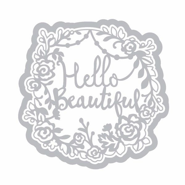 Thinlits Decoro Hello Beautiful