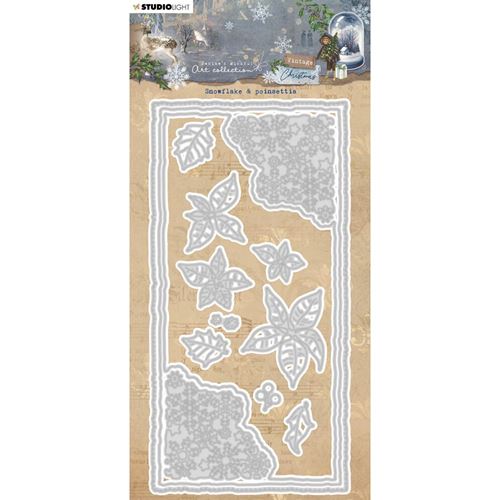 Thinlits Die Set Fiocchi di Neve e Stella di Natale 