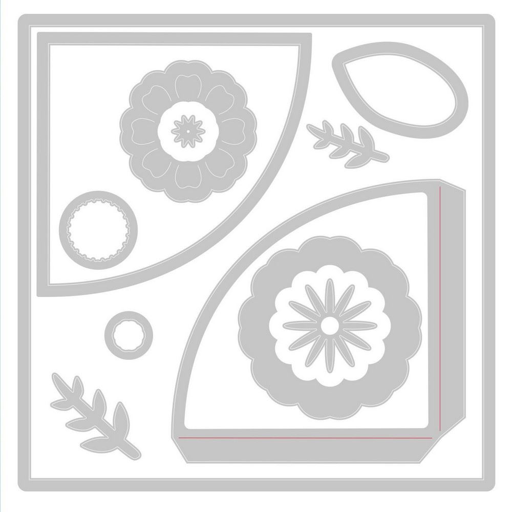Thinlits Elementi decorativi per Diario