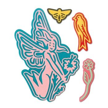 Thinlits Fatina con fiore