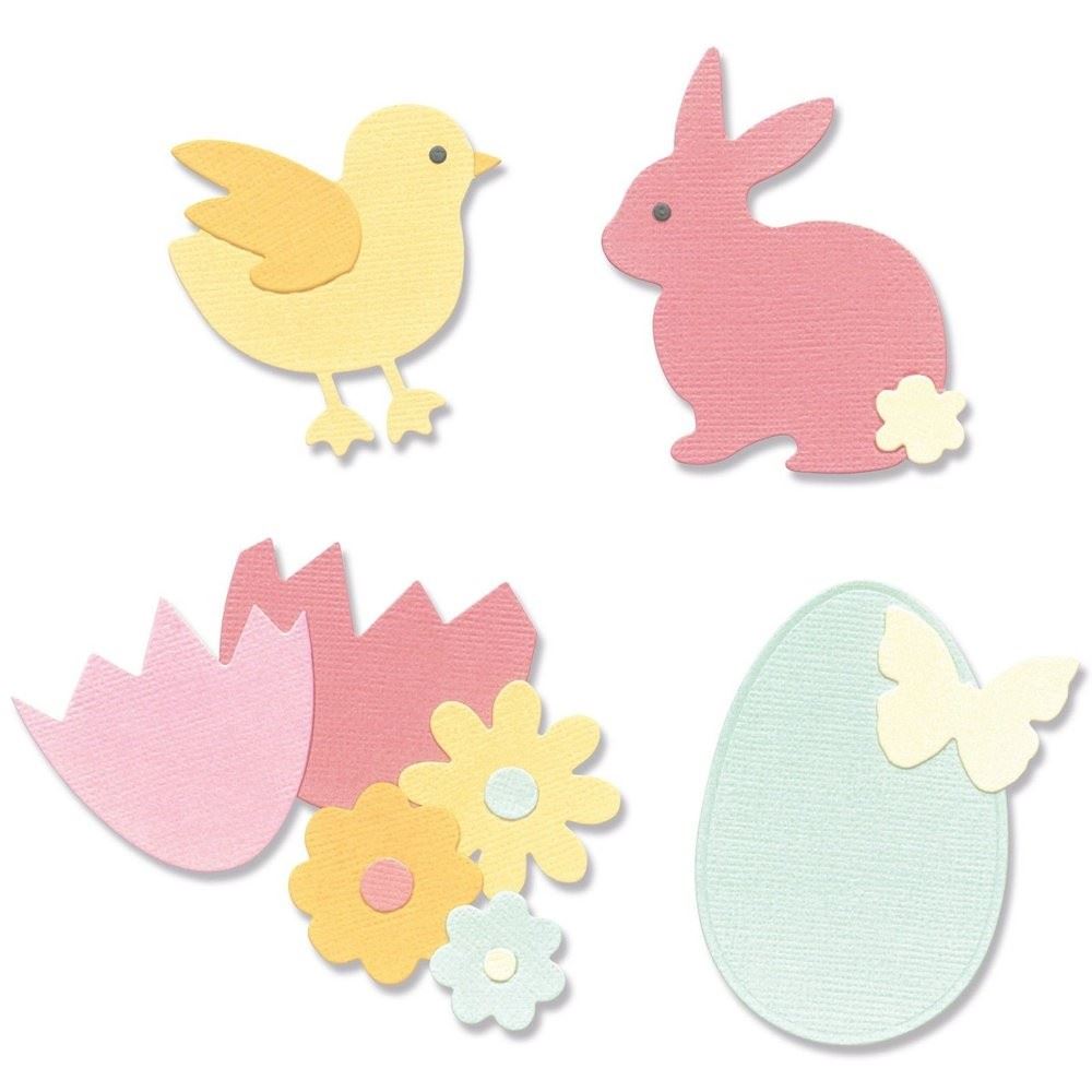 Thinlits Forme Pasquali Semplici Sizzix