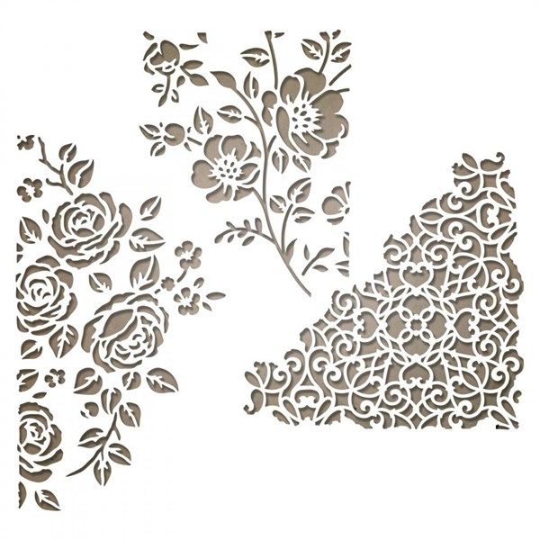Thinlits Mix Media Fiori