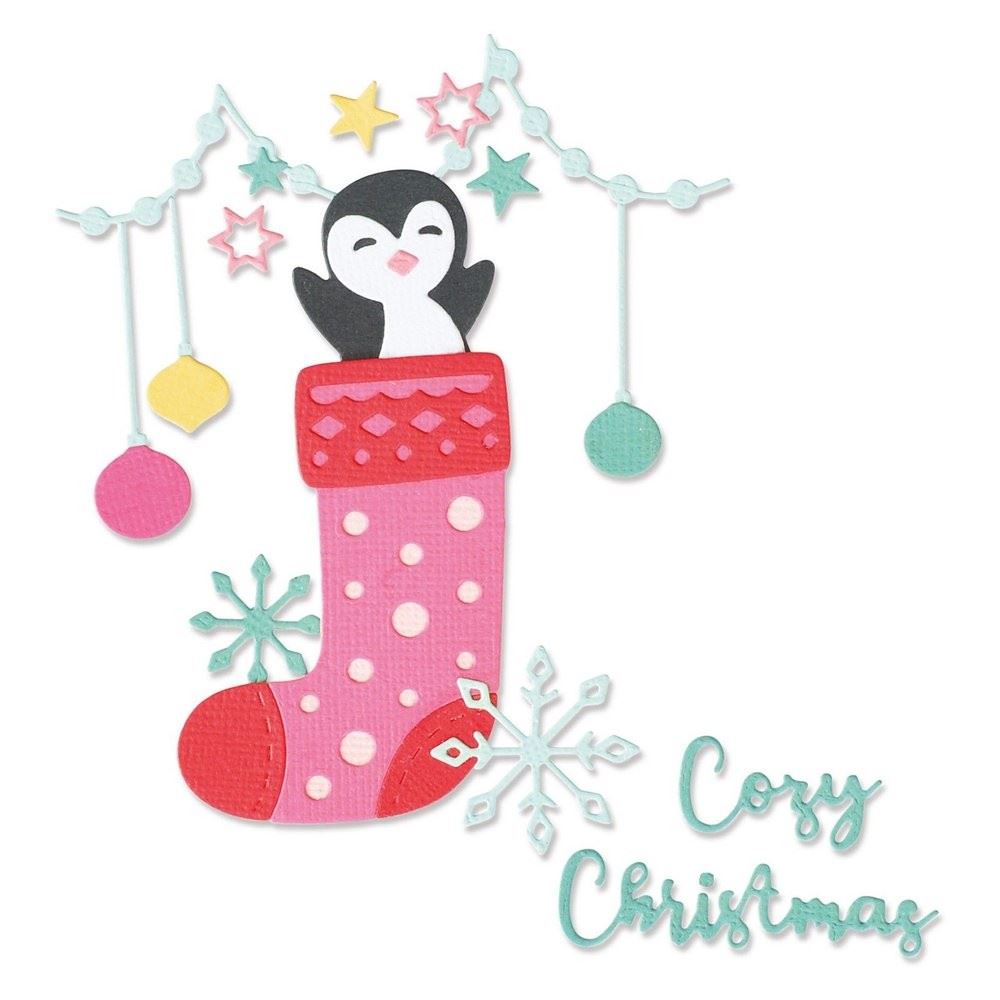 Thinlits Penguin Stocking