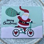 Thinlits Santa's Bike