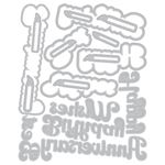 Thinlits and Stamps Auguri di Buon Compleanno