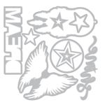 Thinlits and Stamps Raggio di Luna