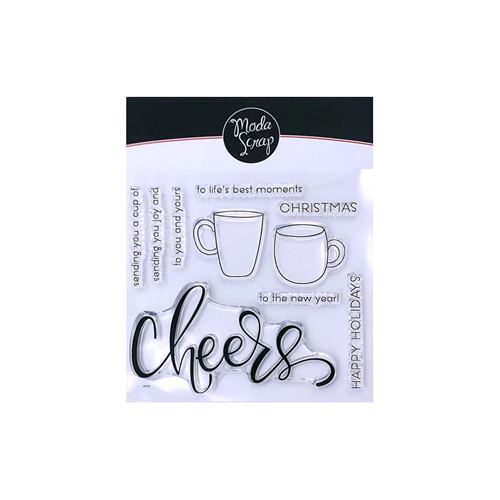 Timbri Acrilici Cheers Christmas