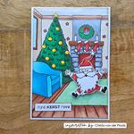 Timbri Acrilici Christmas Living Room
