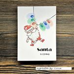 Timbri Acrilici Christmas Santa 1