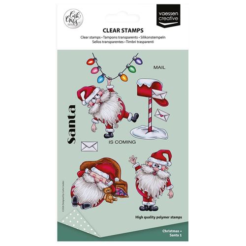 Timbri Acrilici Christmas Santa 1