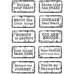 Timbri Acrilici Distressed Labels