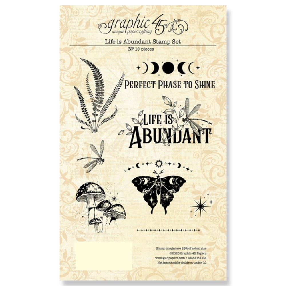 Timbri Acrilici Life is Abundant Clear Stamps