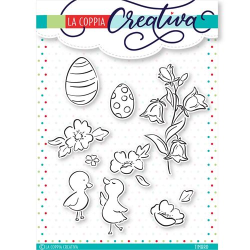 Timbri Acrilici Primavera in Fiore