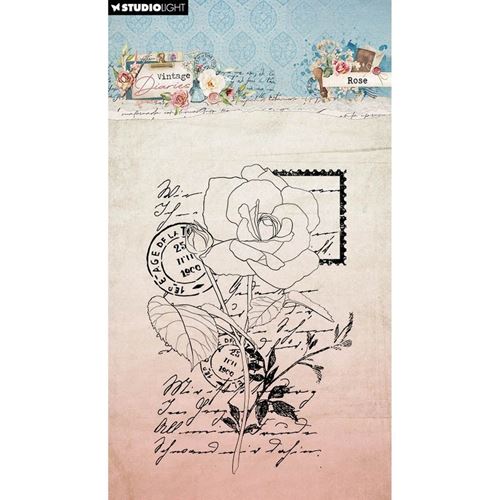 Timbri Acrilici Vintage Diaries Rose