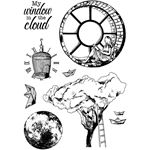 Timbri Acrilici Windows in the cloud