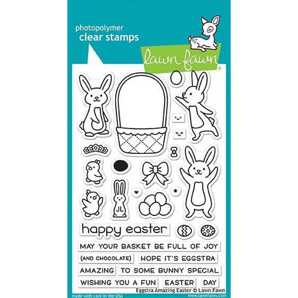 Timbri Clear Stamps Eggstra Amazing Easter