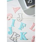 Timbri Clear Stamps Set Textured Alphabet