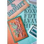 Timbri Clear Stamps Set Textured Alphabet