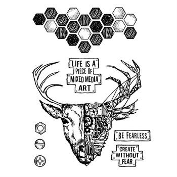 Timbri Mixed Media Art