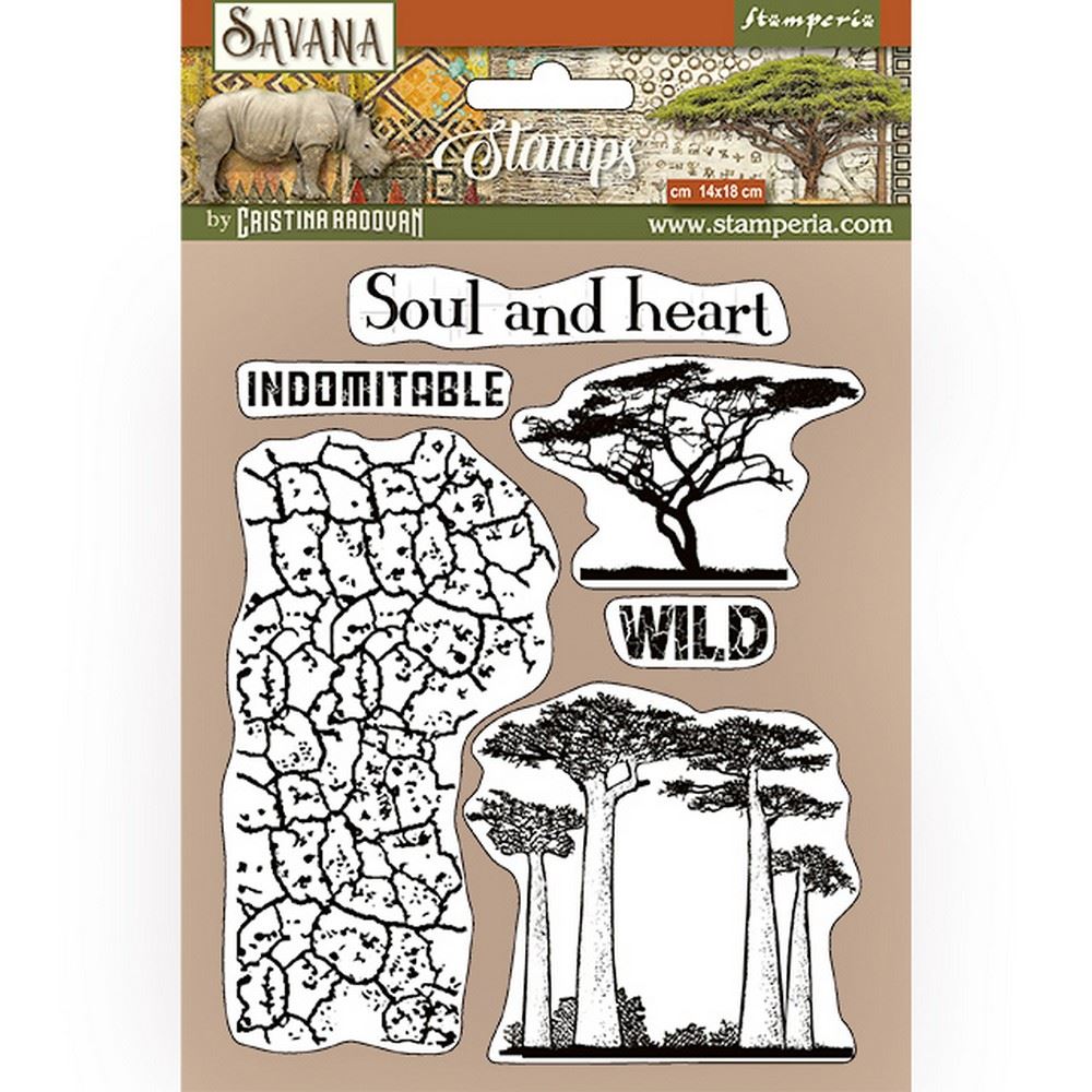 Timbri Savana Crackle e Albero d'Acacia