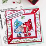 Timbri Stamps Gnome Meet Me Under the Mistletoe