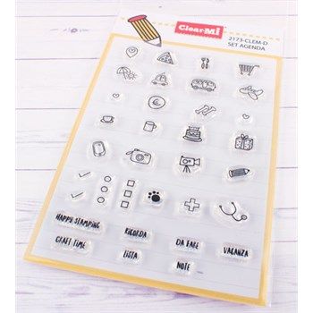 Timbri acrilici Agenda