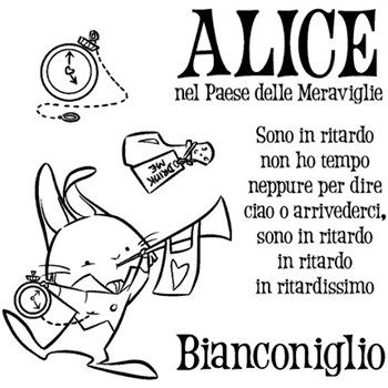 Timbri acrilici Bianconiglio