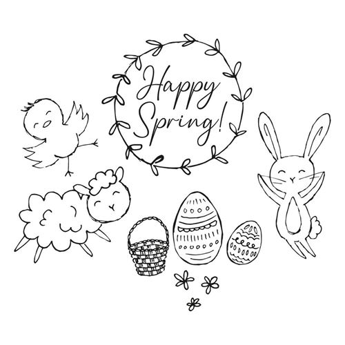 Timbri acrilici Essenza di Primavera