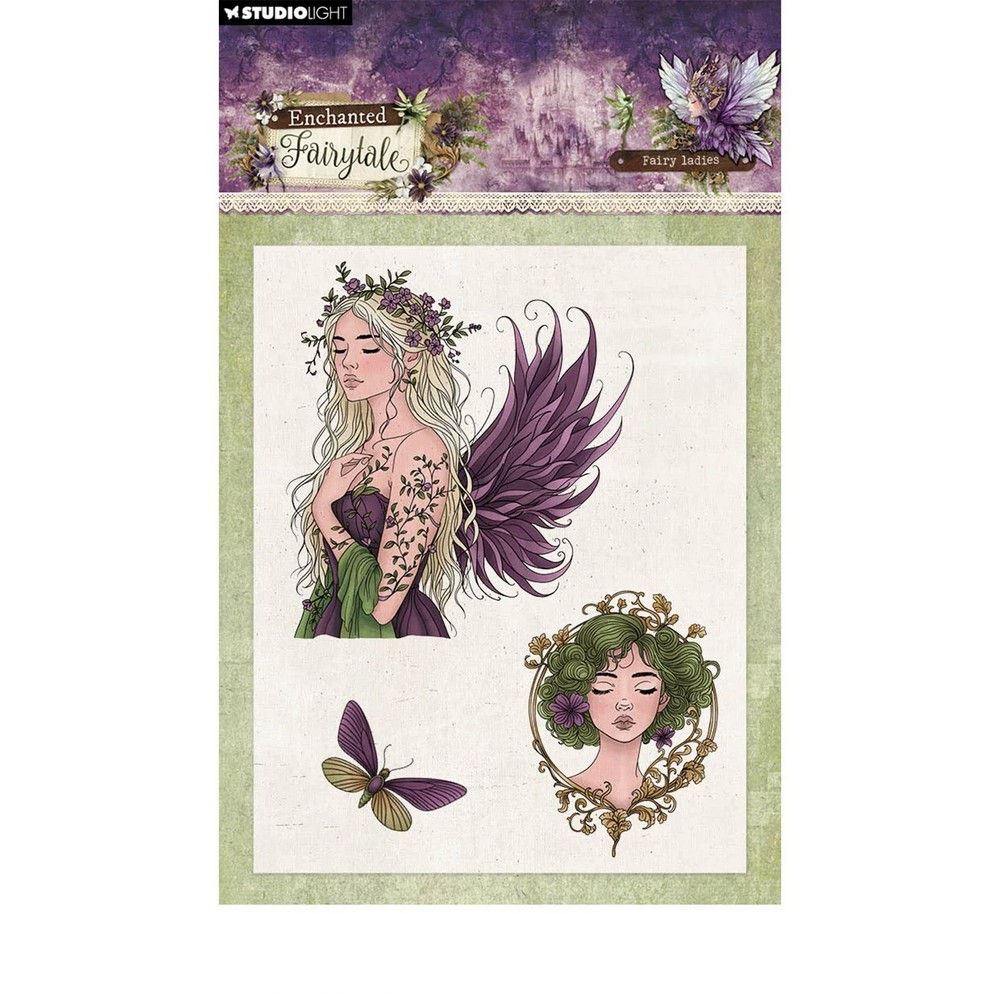 Timbri acrilici Fairy ladies Enchanted Fairytale