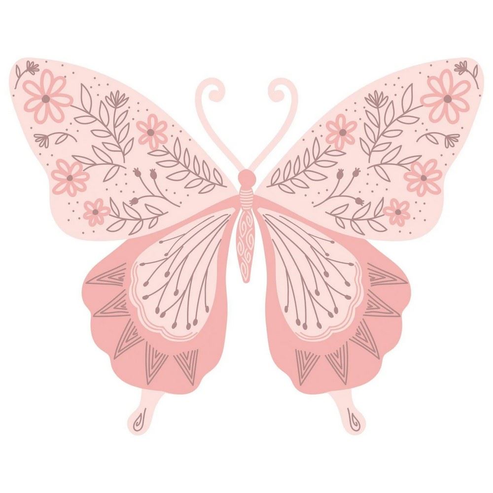 Timbri acrilici Farfalla Decorata