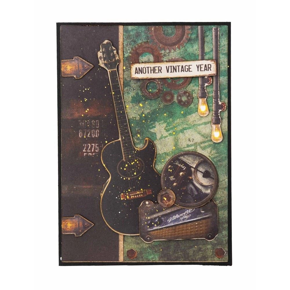 Timbri acrilici Gearhead's Workshop Gears & Guitar